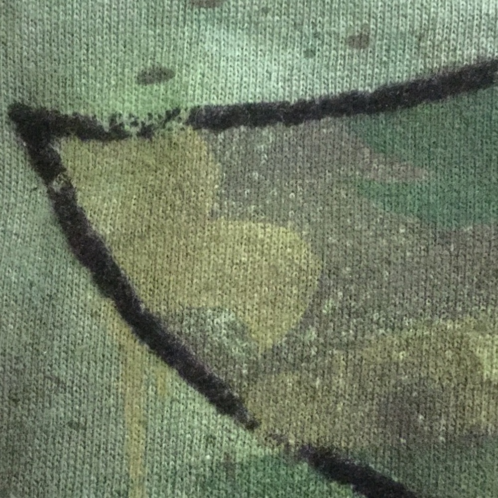 Boys green camo Tony Hawk Tee - Picture 4 of 4